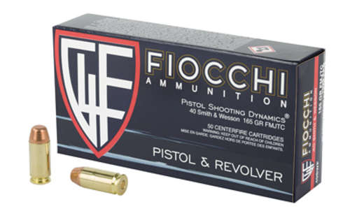 Ammunition Fiocchi Ammunition Fiocchi Centerfire Pistol FIOCCHI 40SW 165GR FMJ 50/1000 • Model: Fiocchi Centerfire Pistol